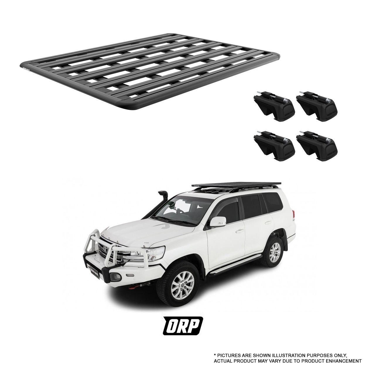 RHINO-RACK | PIONEER PLATFORM 6 | LC200 2008-2021 | RX 1500MM/1900MM X 1380MM