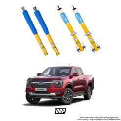 BILSTEIN | 0-2" FRONT & 0-2" REAR 4600 SHOCKS KIT | RANGER T6 4WD 2023+
