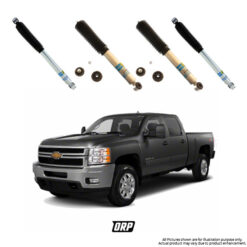 BILSTEIN | 0-2.5" FRONT & 0-1" REAR 5100 SHOCKS KIT | CHEVY/GMC 2500HD 4WD 2001-2010