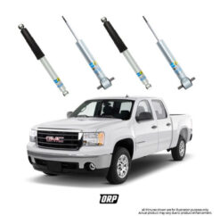 BILSTEIN | 0-1.75" FRONT ADJUSTABLE & 0-1" REAR 5100 SHOCKS KIT | CHEVY/GMC 1500 4WD 2007-2013