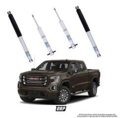 BILSTEIN | 0-2.5" FRONT ADJUSTABLE & 0-1" REAR 5100 SHOCKS KIT | CHEVY/GMC 1500 4WD 2019+