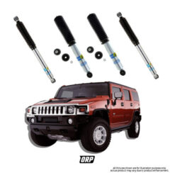 BILSTEIN | 0-2.5" FRONT 5100 & 0-2" REAR 4600 SHOCKS KIT | H2 4WD 2003-2009