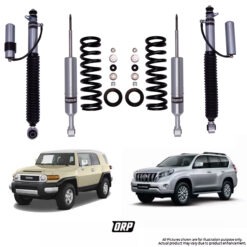 BILSTEIN | 0.6-3.2" FRONT 6112 & 0-2" REAR 5160 SHOCKS KIT | FJ CRUISER 4WD 2010-2022/PRADO 150 4WD 2010-2023