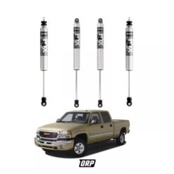 FOX | 0-1" FRONT & 0-1" REAR 2.0 PERFORMANCE SHOCKS KIT | CHEVY/GMC 2500HD 4WD 2001-2010