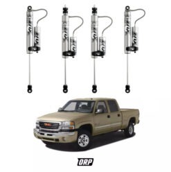 FOX | 0-1" FRONT & 0-1" REAR 2.0 PERFORMANCE RESI SHOCKS KIT | CHEVY/GMC 2500HD 4WD 2001-2010