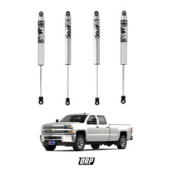 FOX | 0-1" FRONT & 0-1" REAR 2.0 PERFORMANCE SHOCKS KIT | CHEVY/GMC 2500HD 4WD 2011-2019