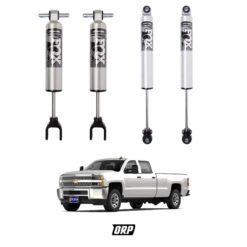 FOX | 1.5-2.5" FRONT & 0-1" REAR 2.5 PERFORMANCE SHOCKS KIT | CHEVY/GMC 2500HD 4WD 2011-2019