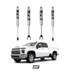 FOX | 0-1.5" FRONT & 0-1" REAR 2.0 PERFORMANCE SHOCKS KIT | CHEVY/GMC 2500HD 4WD 2020+