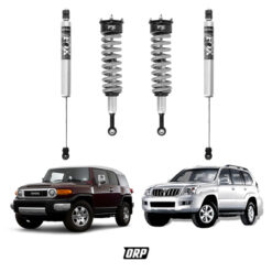FOX | 0-2" FRONT & 0-1.5" REAR 2.0 PERFORMANCE SHOCKS KIT | FJ CRUISER 4WD 2007-2009/PRADO 120 4WD 2003-2009