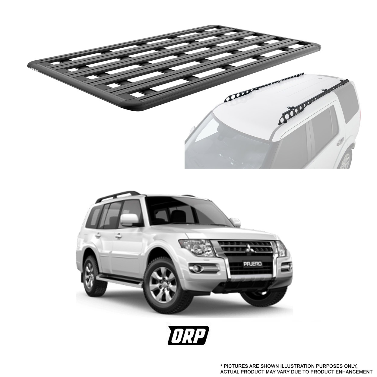 RHINO-RACK | PIONEER PLATFORM 6 | PAJERO (LWB) 2006-2021 | BB 2100MM X 1240MM