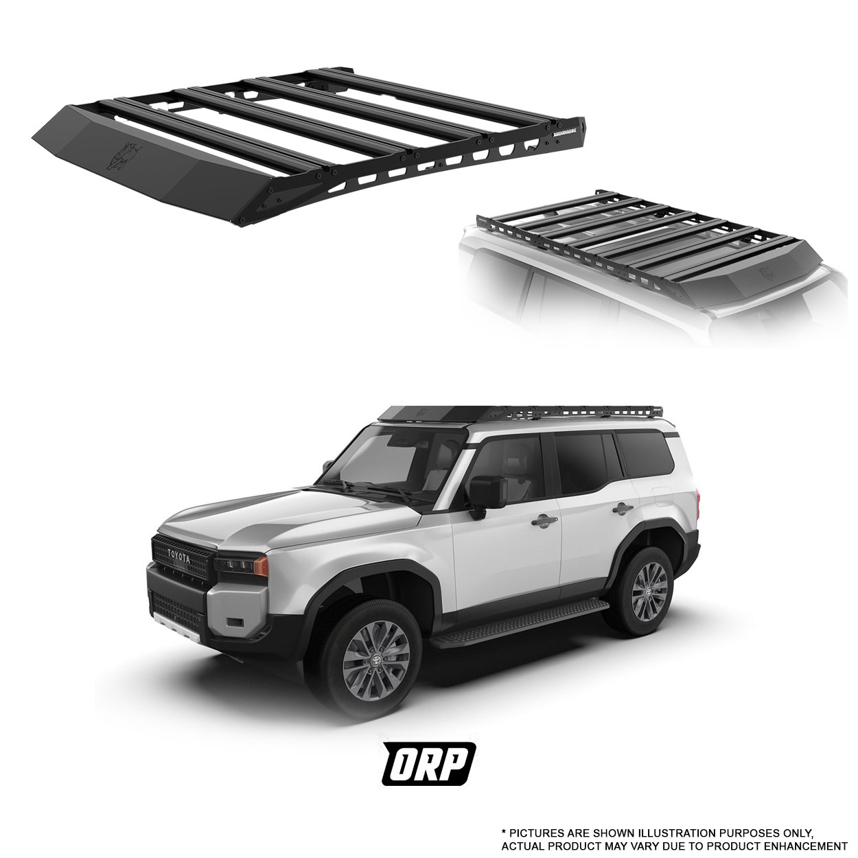 RHINO-RACK | RECONN RACK BLADES WITH BARS | LC250/PRADO 2024+