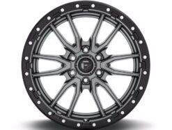 Alternative view of FUEL | D680 REBEL | MATTE GUNMETAL/BLACK BEAD RING