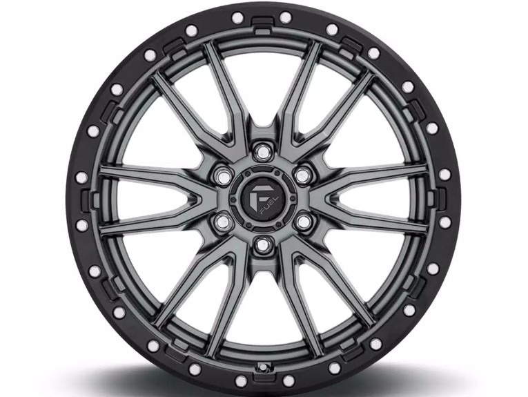 FUEL | D680 REBEL | MATTE GUNMETAL/BLACK BEAD RING - Image 2