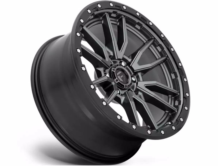 FUEL | D680 REBEL | MATTE GUNMETAL/BLACK BEAD RING - Image 3