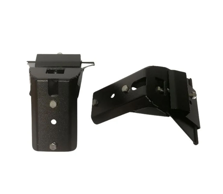 QUICK PITCH | 1650MM LOAD BAR BLACK W/ END CAPS & SS BRACKETS (X3) & GUTTER MOUNT (X2) KIT | GRENADIER - Image 2