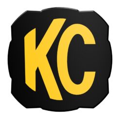 Alternative view of KC | FLEX ERA 1/3/4 LIGHT COVER | BLACK W/ YELLOW KC LOGO EA