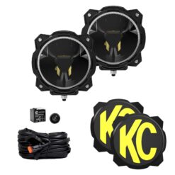 KC | UNIVERSAL 6" GRAVITY 39W TITAN LED LIGHTS | 2972 LUMENS EA | PAIR