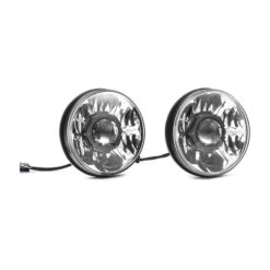 KC | 7" GRAVITY LED PRO DRIVING BEAM HEADLIGHT | (L/ 2967 H/ 2575 LUMENS EA) | JEEP | PAIR