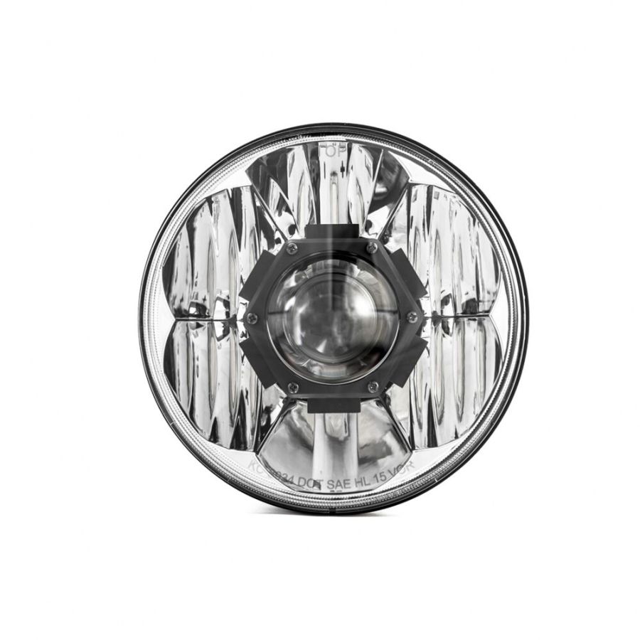 KC | 7" GRAVITY LED PRO DRIVING BEAM HEADLIGHT | (L/ 2967 H/ 2575 LUMENS EA) | JEEP | PAIR - Image 2