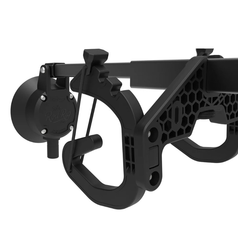 BUILTRIGHT | FISHING ROD RIG DUAL SUCTION CUP W/ 5 ROD HOLDERS - Image 4