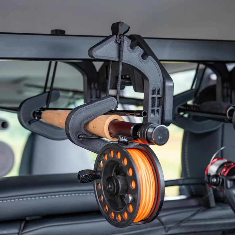 BUILTRIGHT | FISHING ROD RIG DUAL SUCTION CUP W/ 5 ROD HOLDERS - Image 6