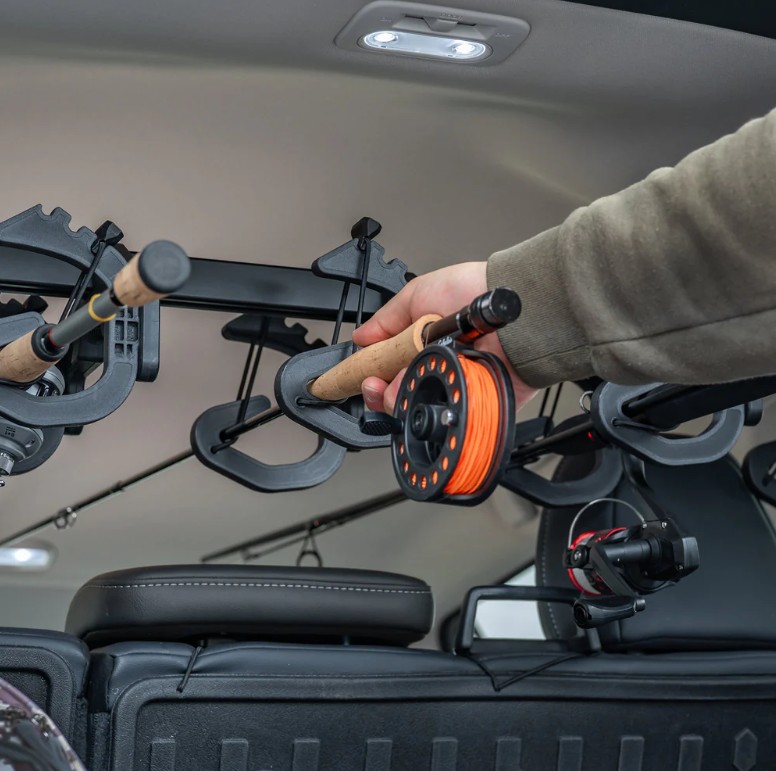 BUILTRIGHT | FISHING ROD RIG DUAL SUCTION CUP W/ 5 ROD HOLDERS - Image 7