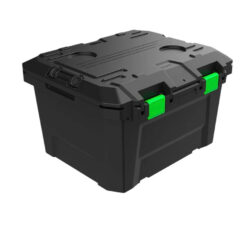 TRED | 50-40 STORAGE BOX | 65L MID | BLACK W/ GREEN