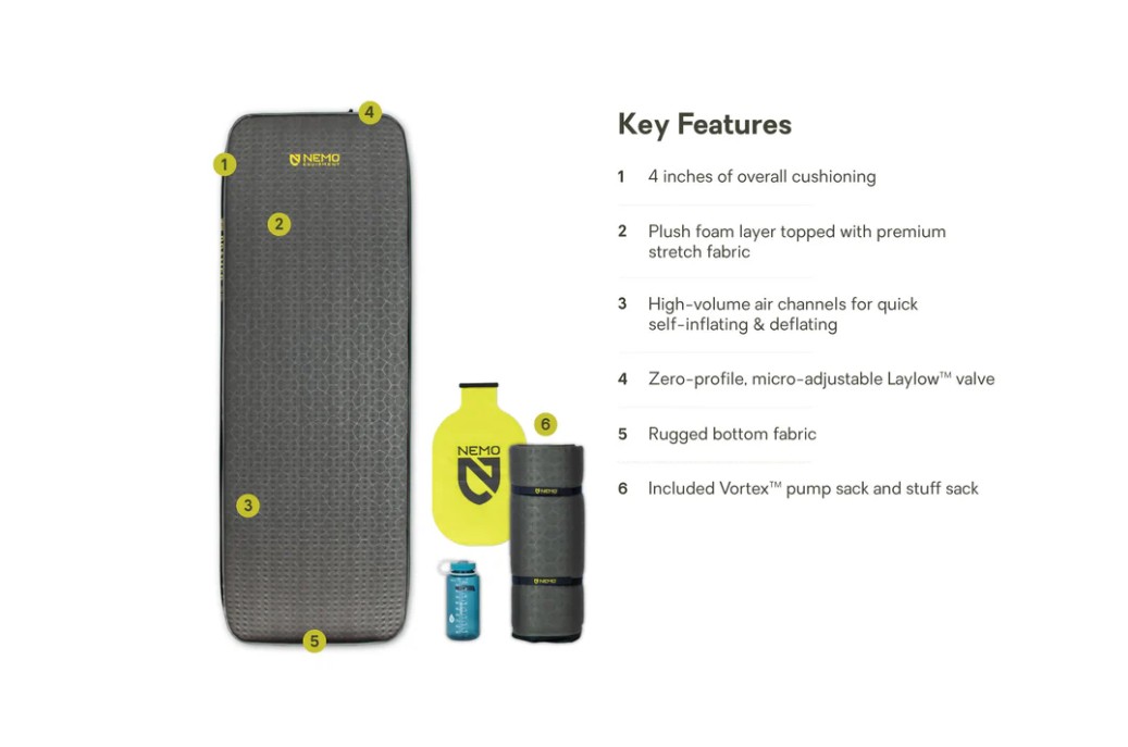 NEMO EQUIPMENT | ROAMER SLEEPING PAD | SINGLE - Image 9
