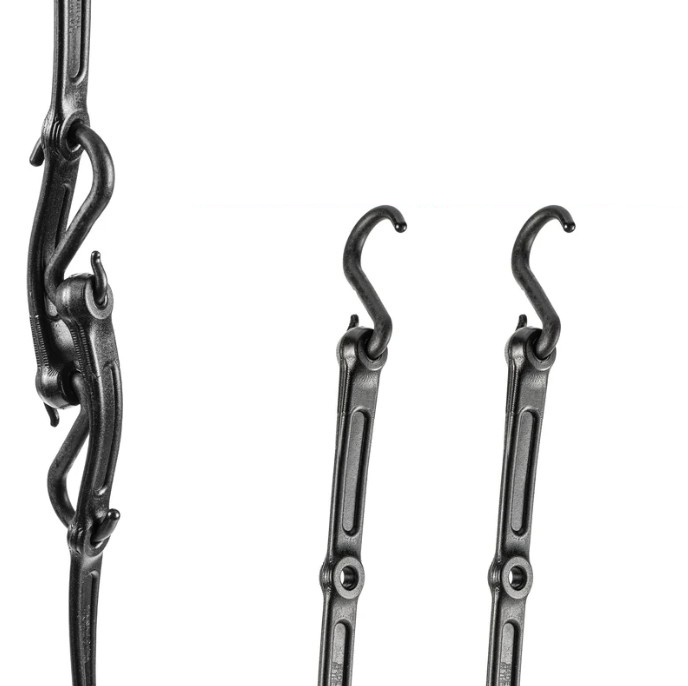 PERFECT BUNGEE | 48″ ADJUSTABLE BUNGEE STRAP W/REMOVABLE GLASS FILLED NYLON HOOKS - Image 2