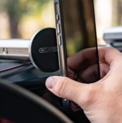 BUILTRIGHT | PHONE MOUNT 1" BALL | GRAY