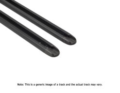 RHINO-RACK | UNIVERSAL RTV TRACK SET | USE FOR TRUCK BED OR PLAIN SURFACE W/ VORTEX | BLACK