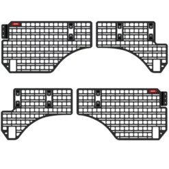 BUILTRIGHT | BEDSIDE RACK SYSTEM 4 PANEL KIT | SHORT BED | RAM 1500/TRX 2019+