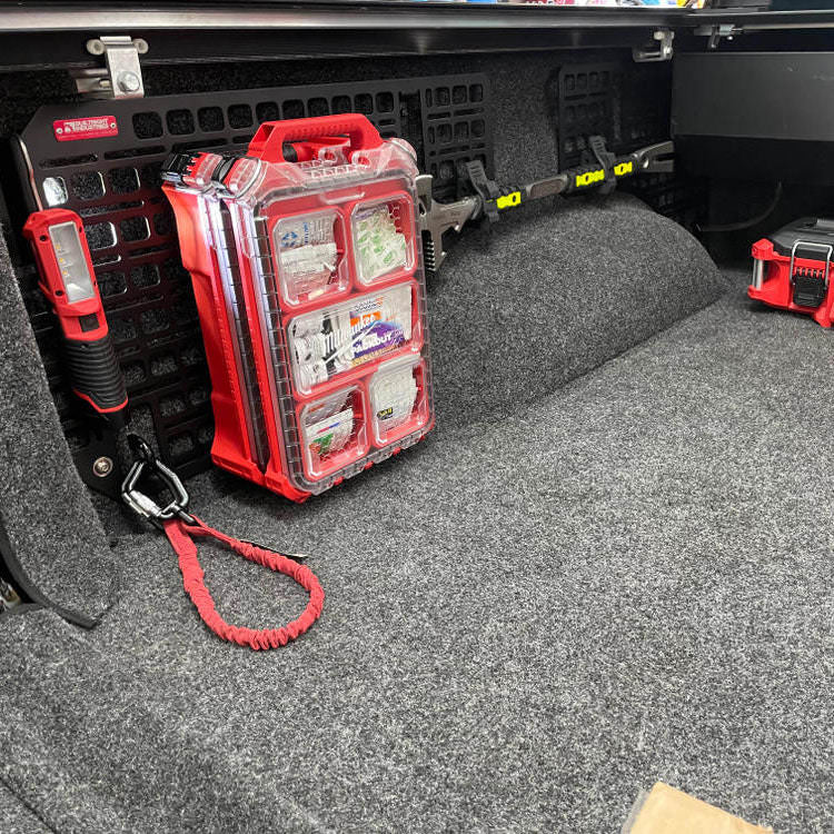 BUILTRIGHT | BEDSIDE RACK SYSTEM 4 PANEL KIT | SHORT BED | RAM 1500/TRX 2019+ - Image 3