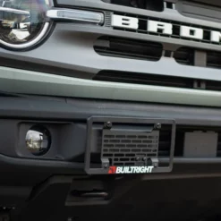 BUILTRIGHT | STANDARD PLASTIC BUMPER LICENSE PLATE MOUNT | BRONCO 2021+