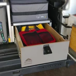 Alternative view of GOOSE GEAR | SINGLE DRAWER MODULE | SIZE 18-3/16”W X 28”D X 8”H | BLACK | USE FOR JLU