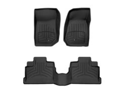 WEATHERTECH | FLOORLINER HP SET | BLACK | JK 4DR 2007-2013