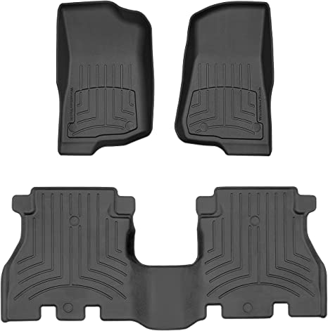 WEATHERTECH | FLOORLINER HP SET | BLACK | JL 4DR 2018+