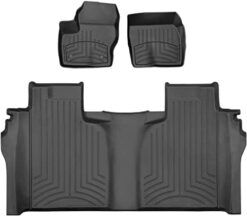 WEATHERTECH | FLOORLINER HP SET CREW CAB CARPET BUCKET SEATING W/ STORAGE | BLACK | GM 1500 2019+/2500HD 2020+