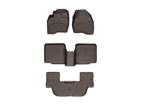 WEATHERTECH | FLOORLINER HP SET BENCH SEATING | 3 ROWS | COCOA | TAHOE/YUKON/ESCALADE 2021+
