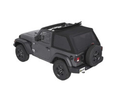 BESTOP | TREKTOP SLANTBACK SOFT TOP | JL 2DR 2018+ | BLACK DIAMOND