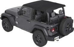 Alternative view of BESTOP | TREKTOP SLANTBACK SOFT TOP | JL 2DR 2018+ | BLACK DIAMOND