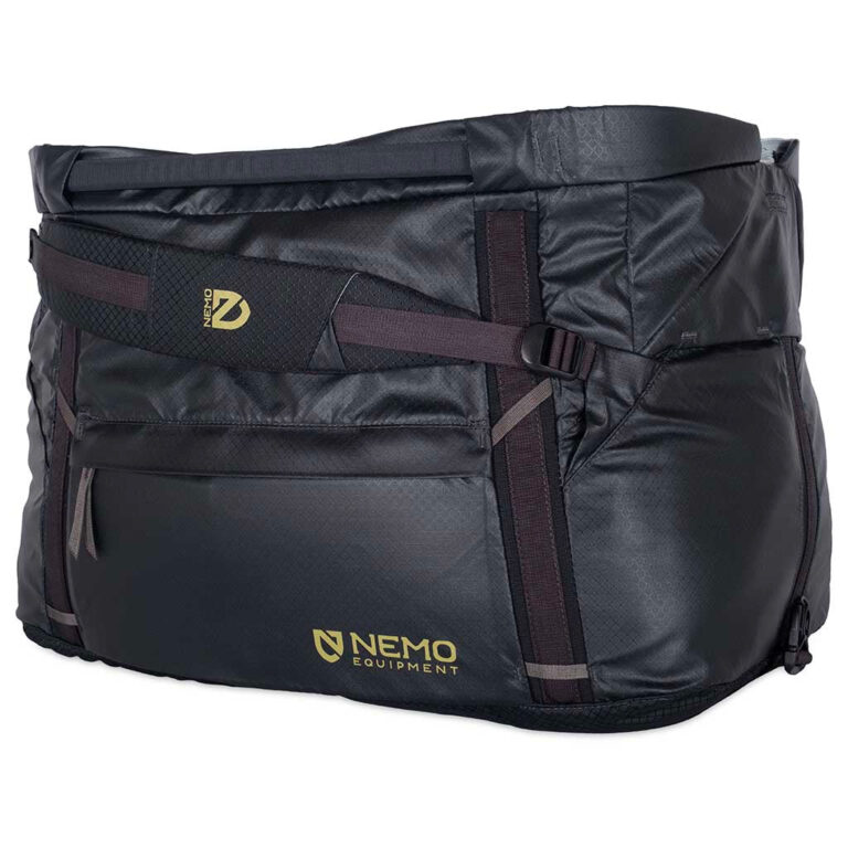 NEMO EQUIPMENT | DOUBLE HAUL CONVERTIBLE DUFFEL | 55L | BLACK - Image 3