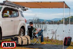ARB | ALUM AWNING W/ LIGHT | 2.5X2.5 | SILVER