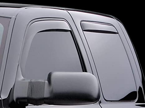 WEATHERTECH | SIDE WINDOW DEFLECTORS FR & RR CREW CAB (RUBBER SILL FRAME) | CHEVY/GMC 1500 2019+ - Image 3