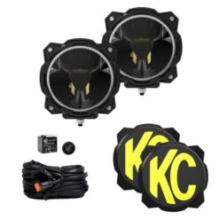 KC | UNIVERSAL 6" GRAVITY TITAN 39W LED DRIVING BEAM | 2972 LUMENS EA | PAIR