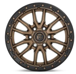 Alternative view of FUEL | D681 REBEL | 18X9 6X135 1MM OFFSET | MATTE BRONZE/BLACK BEAD RING