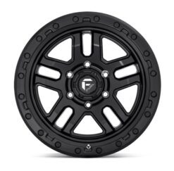 Alternative view of FUEL | D700 AMMO | 17X9 6X5.5 1MM OFFSET | MATTE BLACK