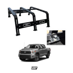 RCI | BED RACK STEEL 6IN BED 18″ HD & RAIL MOUNT FOR DRILL FREE INSTALLATION | TUNDRA 2007+