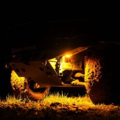 Alternative view of KC | UNIVERSAL CYCLONE V2 LED LIGHT EA | AMBER | 600 LUMENS