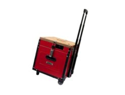 Alternative view of IKAMPER | AIOKS ALL-IN-ONE OUTDOOR KITCHEN SYSTEM | RED